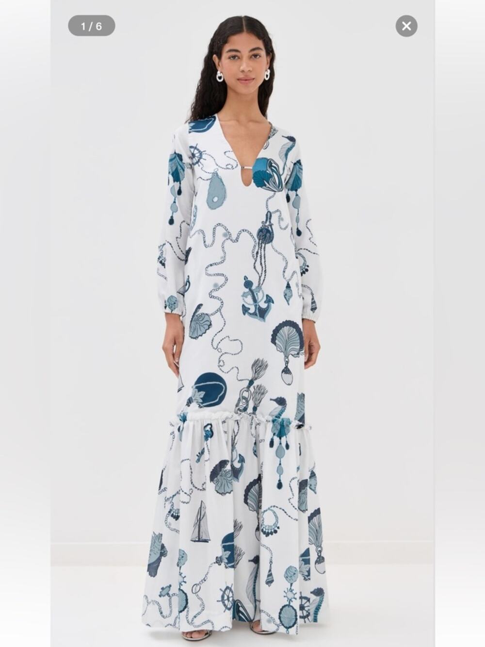 NWOT Isla & White Frances Dress